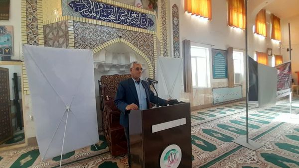 برگزاری آئین عبادی،سیاسی نماز جمعه در شهر قاضی 