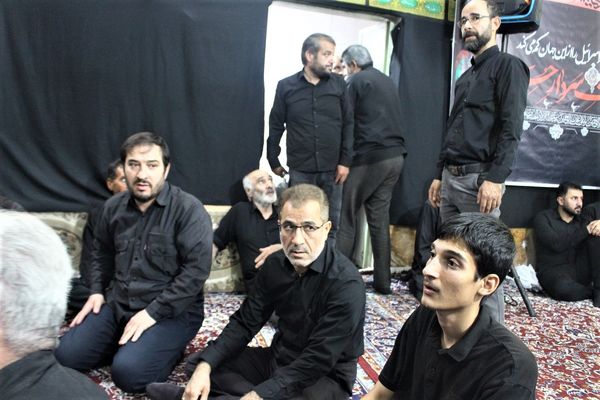 مراسم بزرگداشت چهلم شهید «محمد خاکی» و فرزندش در قم