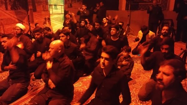 مراسم ترحیم شهادت شهید سید حسن نصرالله در خلیل‌آباد 