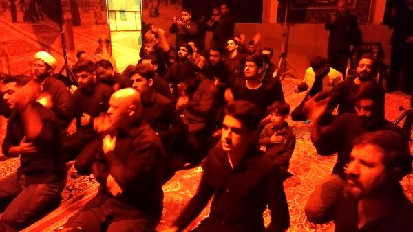 مراسم ترحیم شهادت شهید سید حسن نصرالله در خلیل‌آباد 