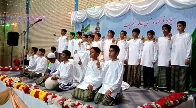 جشن بزرگ نیمه شعبان در جغین رودان