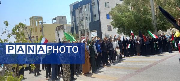 مردم شهر رویدر طنین انتقام‌خواهی را در روز غدیر سر دادند