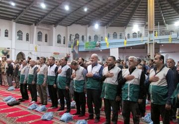 اولین سالگرد شهدای خدمت در آمل