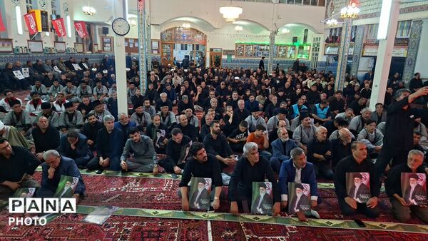 مراسم سوگواره قائد شهید حضرت آیت‌الله العظمی امام خامنه‌ای 