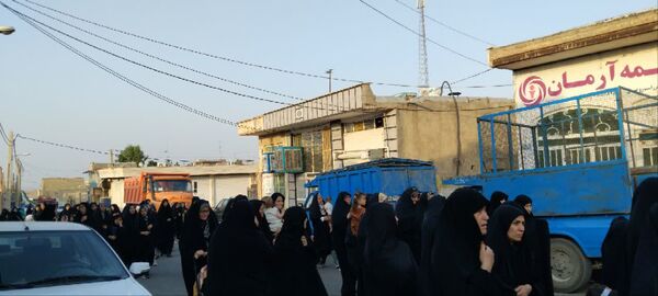 راهپیمایی «انتقام» اهالی روستای صرم قم