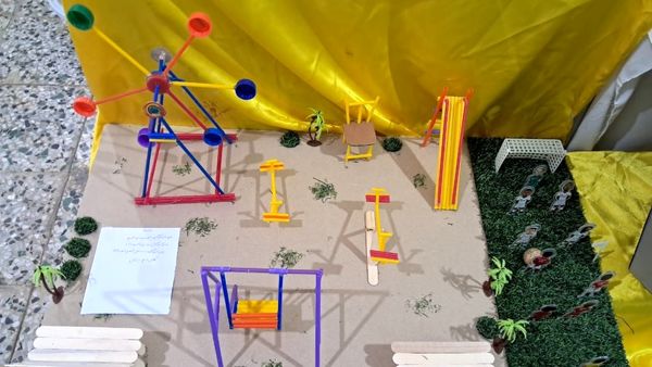 نمایشگاه جشنواره «نوین کاو» در پژوهش سرای دانش‌آموزی حاجی آباد