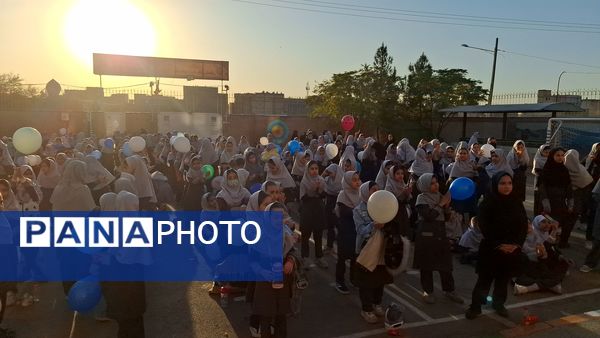 افتتاحیه سفیران سلامت در دبستان هاشمی رفسنجانی