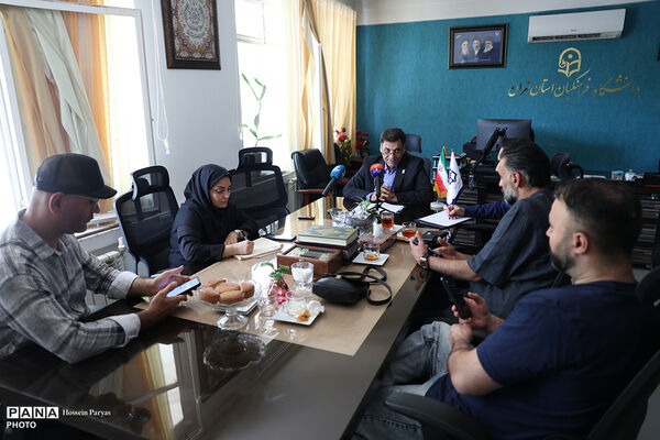 نشست خبری رئیس دانشگاه فرهنگیان استان تهران