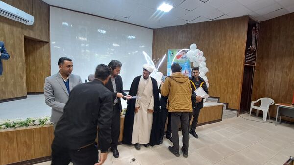 تجلیل از فعالین حوزه پرورشی شهرستان صالح آباد