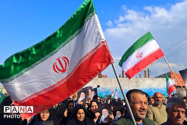 تجمع بزرگ مردمی بیعت با سومین رهبر انقلاب امام آیت‌الله سید مجتبی خامنه‌ای در شهرستان باشت