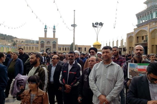 شور انقلابی در پیشوا، همه یکصدا برای ایران در 22 بهمن