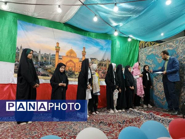 مردم رباط سنگ در مراسم عید غدیر جنایت رژیم صهیونسیتی را محکوم کردند