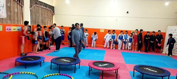  افتتاح کلاس تربیت‌بدنی در مدرسه قمر بنی هاشم ملکان