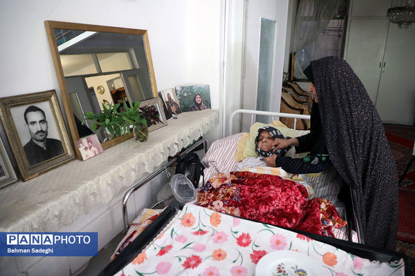 دیدار با خانواده شهید مهدی ابراهیمی