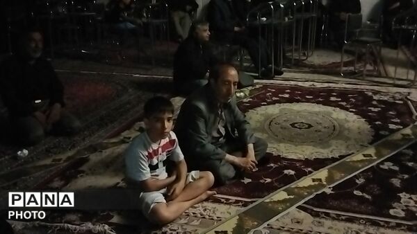 مراسم شب عاشورا در مسجد و هیئت اعظم ولی عصر نیشابور 