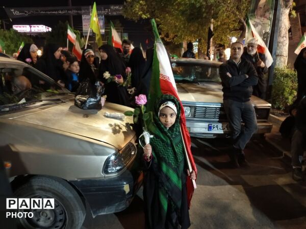 حضور پرشور کودکان و نوجوانان در قلب نیشابور 