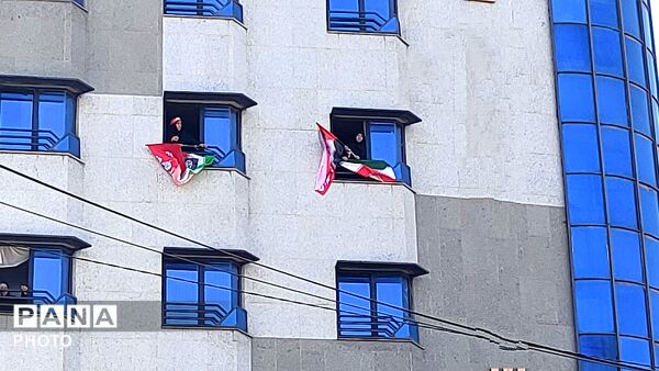  وداع با رهبر شهید در جوار بارگاه رضوی