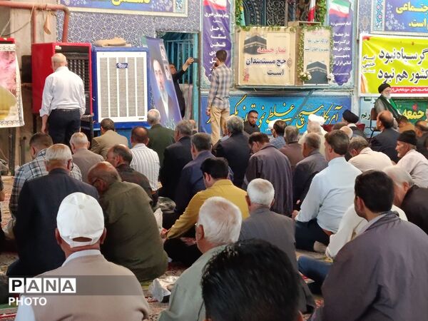 اقامه نمازعبادی ،سیاسی جمعه در هفته اول ادریبهشت ماه 