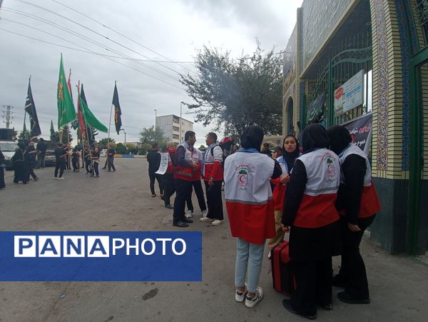 پیاده‌روی اربعین حسینی در ایزدشهر