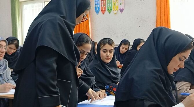 اکارگاه آموزشی ویژه مربیان کودکستان‌های قطب اسلامشهر 
