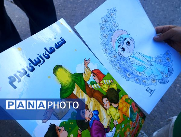 مهمانی کیلومتری اعیاد شعبانیه در خیابان امام خمینی نیشابور 