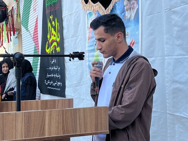 مراسم استقبال و تشییع پیکر پاک شهید گمنام در شهرستان دهلران 