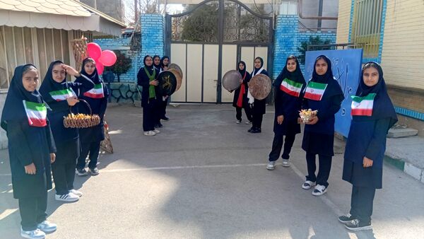 المپیاد ورزشی درون مدرسه‌ای در دبیرستان عطیه