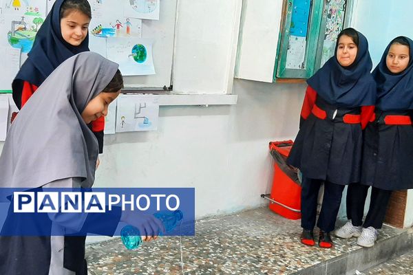 آموزش استفاده صحیح از آب در دبستان کوثر  ناحیه دو بهارستان 