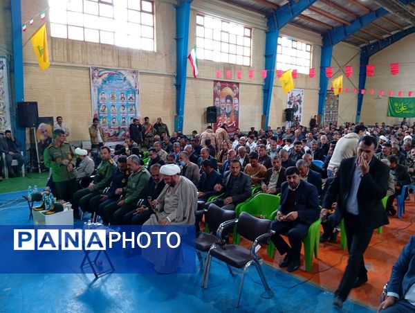 برگزاری اجلاسیه شهدای شهرستان خانمیرزا