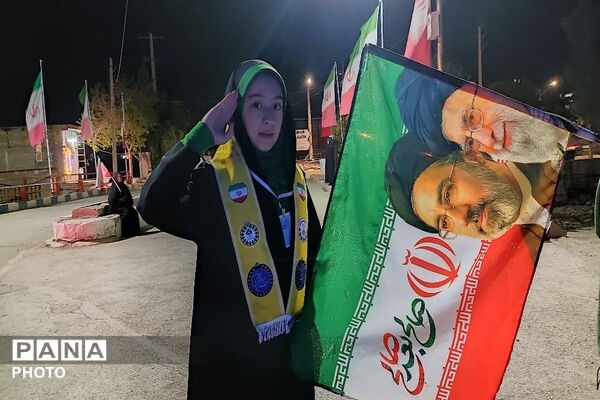 هفتاد و ششمین شب از اجتماعات خیابانی در حسینیه شهدای شهر بار