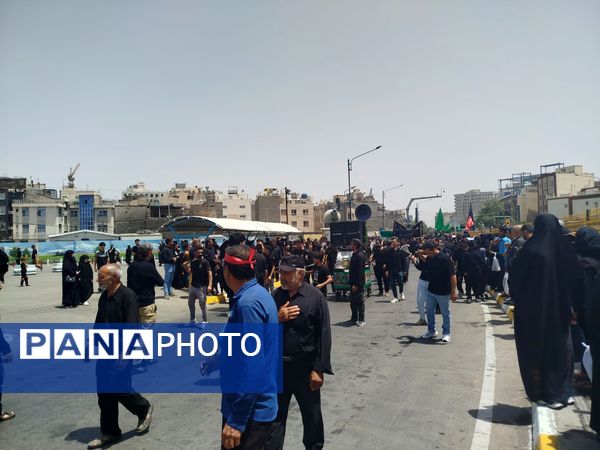 راهپیمایی جاماندگان اربعین حسینی در مشهد