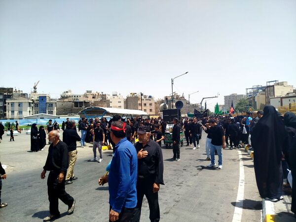 راهپیمایی جاماندگان اربعین حسینی در مشهد