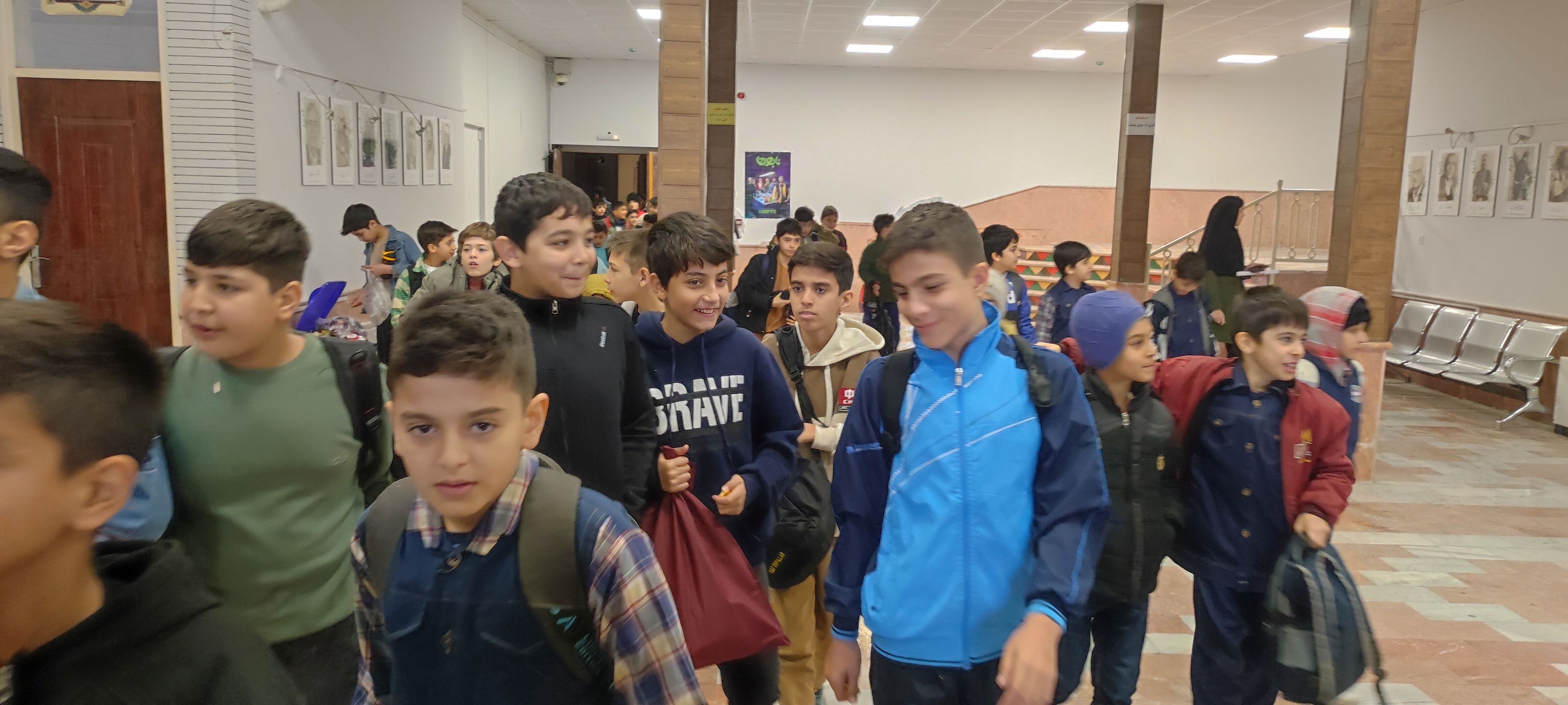 یک روز شاد و مفرح در اردوی یک روزه سینما غدیر شیروان