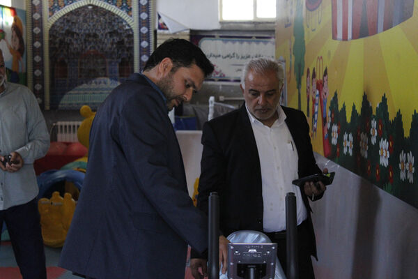 مانور بازگشایی مدارس در شهرستان گرمه 