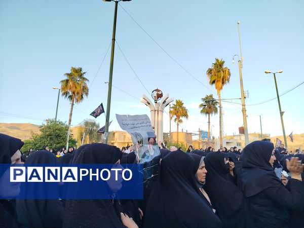 لاله‌های سرخ فاطمی به پلدختر رسیدند 