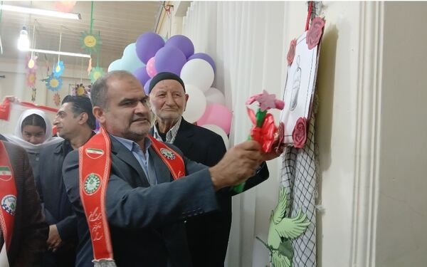 مراسم باشکوه آغاز سال تحصیلی در دبستان دخترانه عصمت