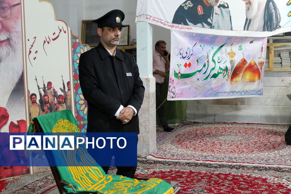 حضور کاروان آستان خورشید در شهر درق