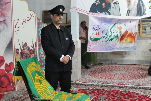حضور کاروان آستان خورشید در شهر درق