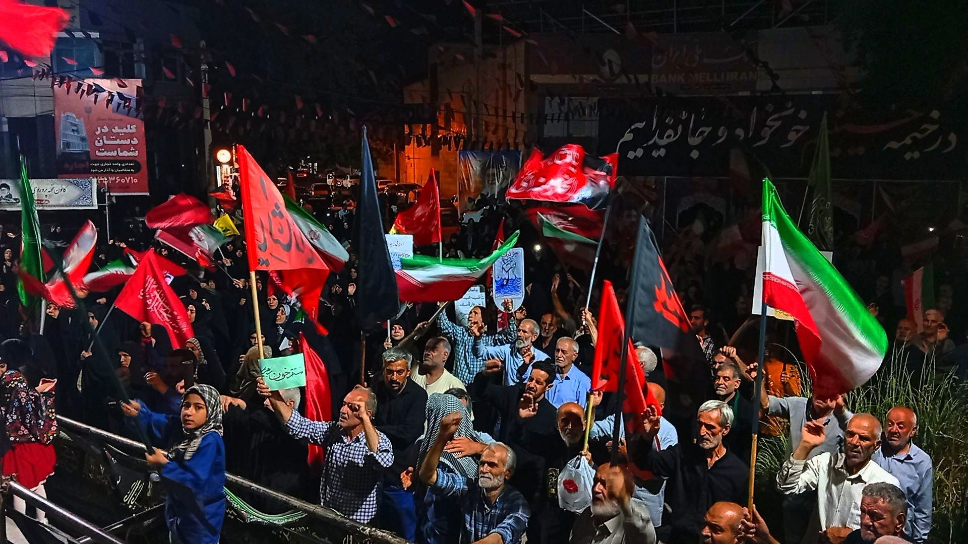 نظرآباد بار دیگر صحنه نمایش وحدت و اقتدار مردمی