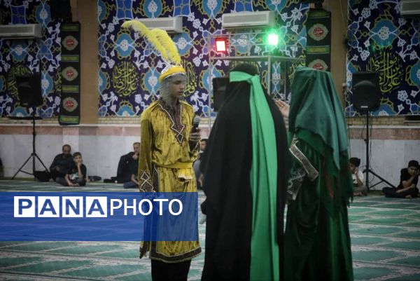 آیین تعزیه‌خوانی واقعه عاشورا در شهر اهرم تنگستان