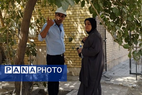 بازدید از پروژه‌های ورزشی ناحیه ۲ بهارستان