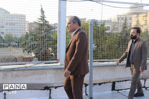 بازدید مدیر آموزش و پرورش ناحیه ۷ از پایگاه های اوقات فراغت