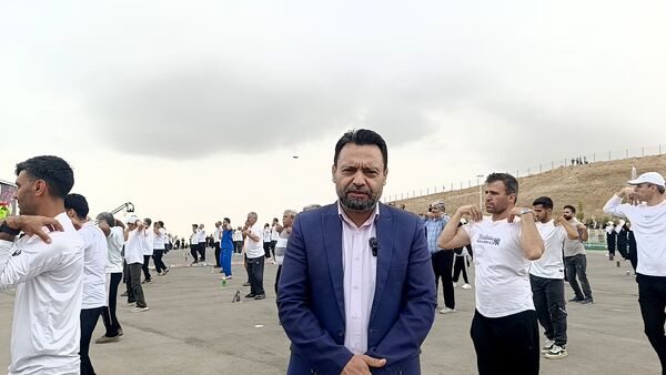 جلوه‌هایی از ورزش صبحگاهی همگانی در آشخانه 