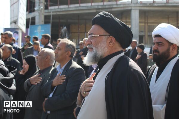 شهر یاسوج در سوگ دو شهید والامقام