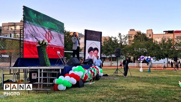 آیین افتتاحیه برنامه‌های اوقات فراغت دانش‌آموزان خراسان رضوی با اجرای طرح «میدان پویا» 1