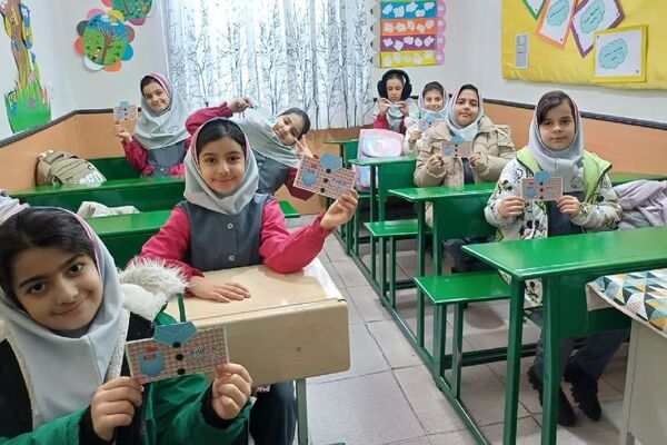 پویش «دست‌های کوچک، پیمان بزرگ» در دبستان سارا شهرستان ملارد 