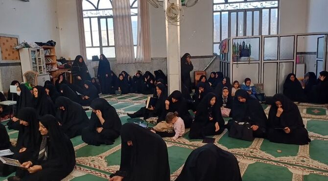 مراسم ختم قرآن کریم درپی شهادت رهبر انقلاب اسلامی