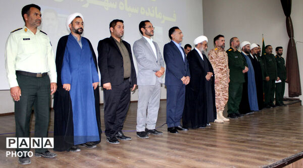 آیین تکریم و معارفه فرمانده سپاه سملقان؛ تجدید پیمان خدمت 