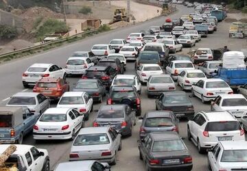 ترافیک جاده‌های شمالی پرحجم و نیمه سنگین است