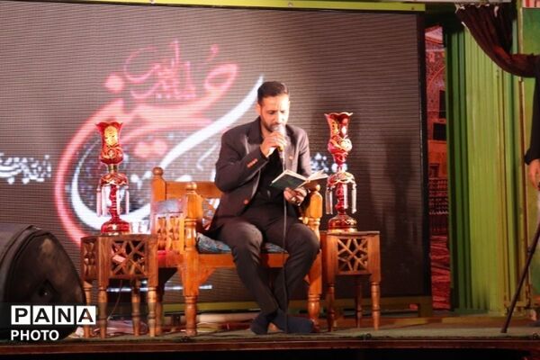 مراسم عزاداری شب سوم محرم در شهرک شیرودی اسلامشهر